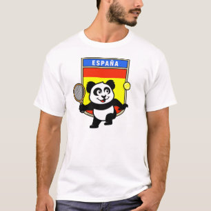T-shirt Panda de tennis de l'Espagne