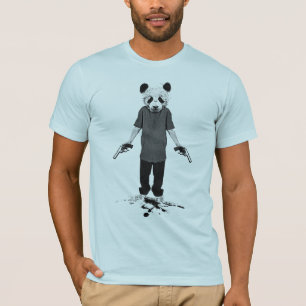 T-shirt Panda de tueur