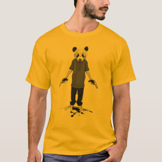 T-shirt Panda de tueur