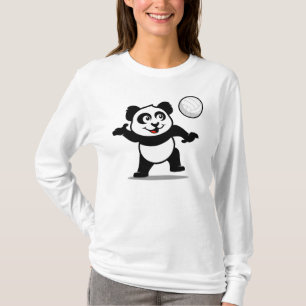 T-shirt Panda de volley-ball