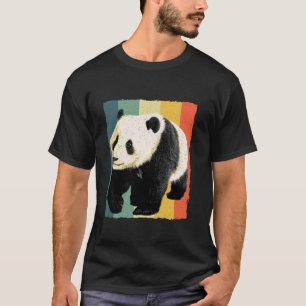 T-shirt Panda Design Pour Hommes Femmes Enfants Géants Pan