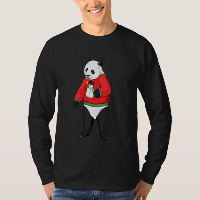 T-shirt Panda Doux Awesome Laide Pour Les Gens Qui Aiment  (Devant)