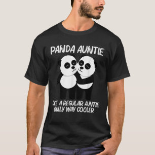 T-shirt Panda Drôle Pour Maman Tante Pandas Géant Chinois