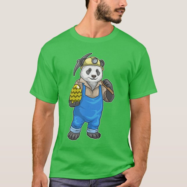 T-shirt Panda Easter (Devant)