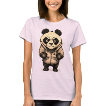 Panda en colère Cute animal design