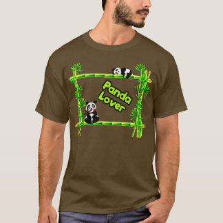 T-shirt Panda et bambou