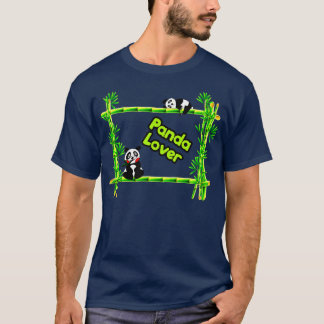 T-shirt Panda et bambou