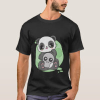 Panda Et Crânes Et Squelette Anime Manga Moon Zoo