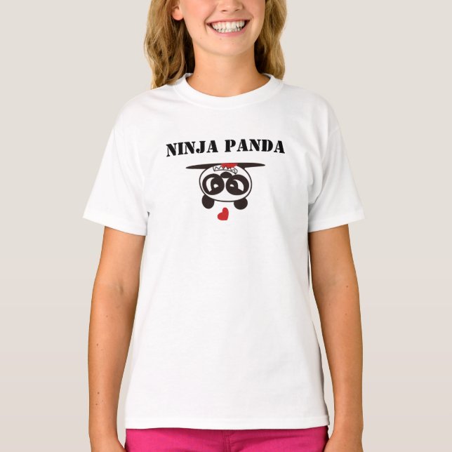 T-shirt Panda Face En Colère 36 (Devant)