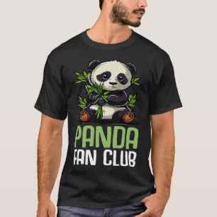 T-shirt Panda Fan Club Panda Zoo Enfants Garçons Filles 11