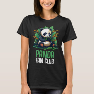 T-shirt Panda Fan Club Panda Zoo Enfants Garçons Filles 7