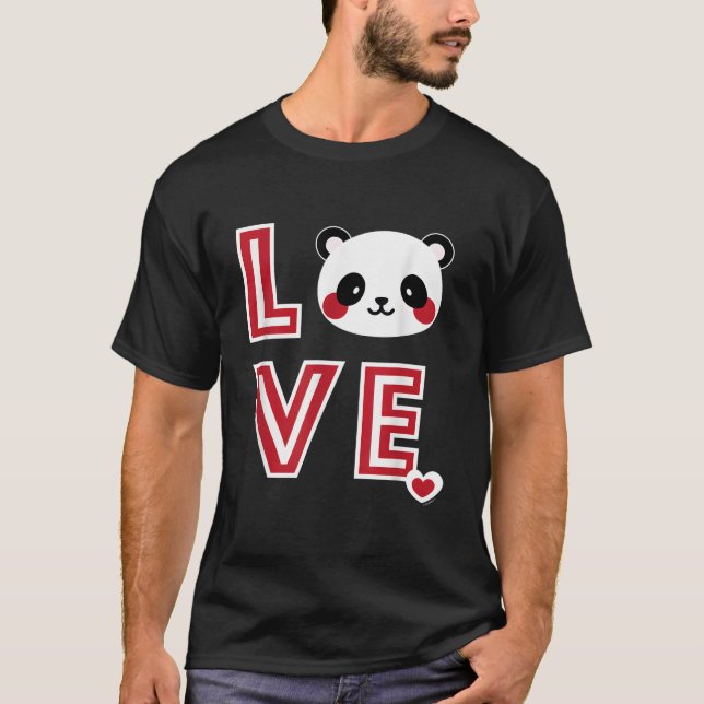 T-shirt Panda For (Devant)