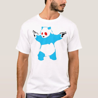 T-shirt Panda fou