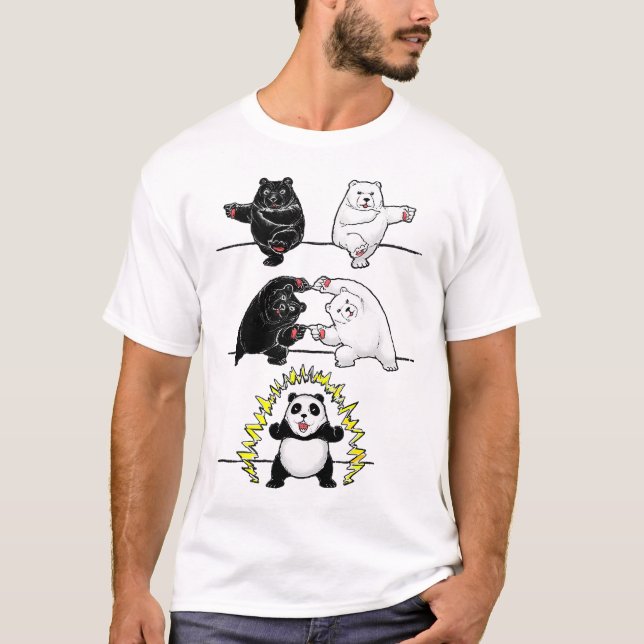 T-shirt Panda Fusion (Devant)