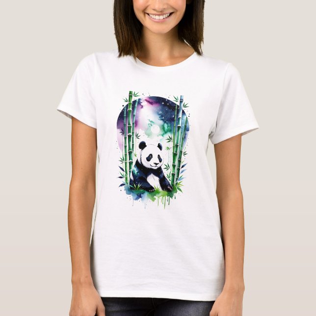 T-shirt Panda galactique (Devant)