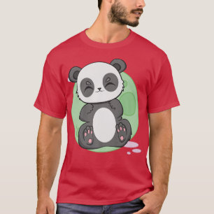 T-shirt Panda Géant Je suis juste ici pour les collations 