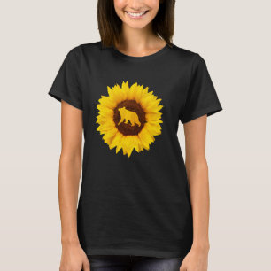 T-shirt Panda Géant Pour Femmes Hommes Tournesol Animal Am