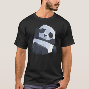 T-shirt Panda Géométrique Abstrait Animaux Graphiques