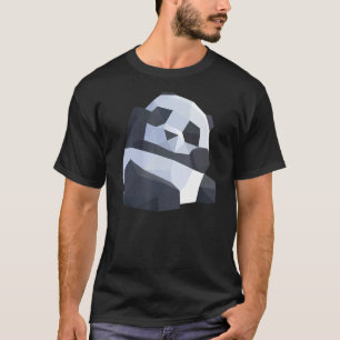 T-shirt Panda Géométrique Abstrait Animaux Graphiques