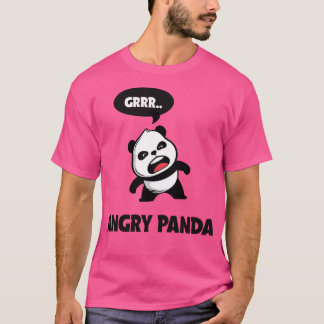 T-shirt Panda Grrrr en colère