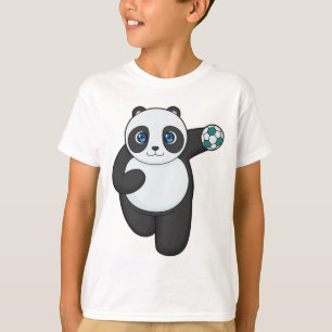 T-shirt Panda Handball player Handball