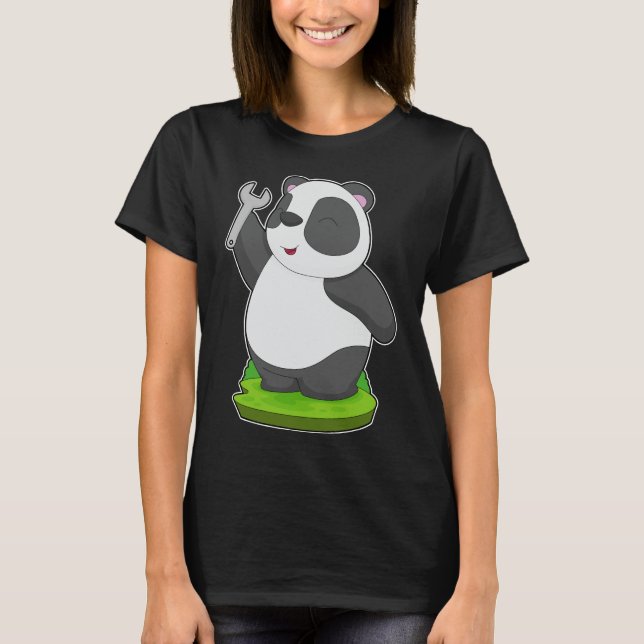 T-shirt Panda Handyman (Devant)