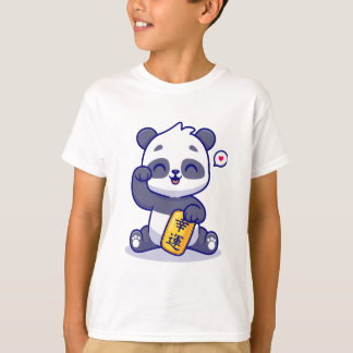 T-shirt Panda happy