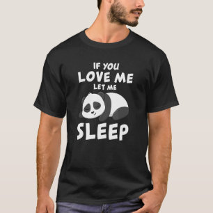 T-shirt Panda I Sleep Pandabear Little Bear Pajama migna