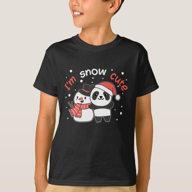 T-shirt Panda I'm (Devant)