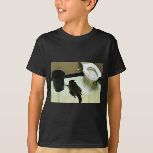 T-shirt Panda ivre détruit drôle de Raton laveur
