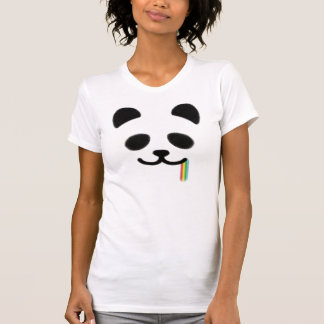 T-shirt Panda juteux Rainbow2