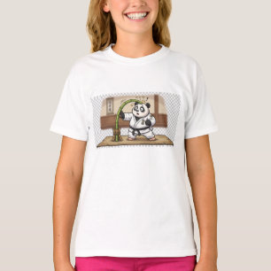 T-shirt Panda Karaté Drôle Échec d'Arts Martiaux