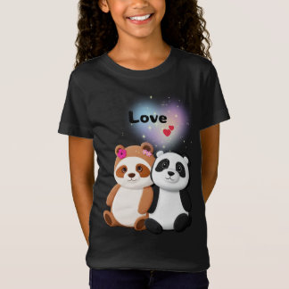 T-Shirt Panda love