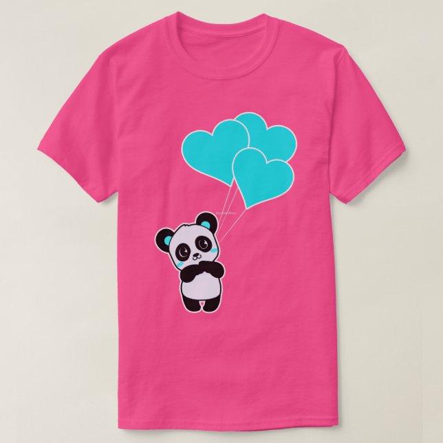 T-shirt Panda Lover 12 (Design devant)