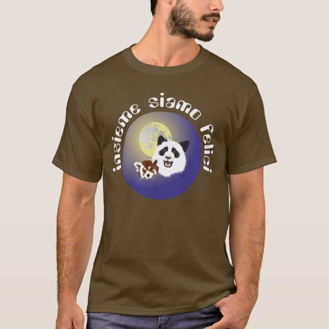 T-shirt Panda Meeting (Devant)