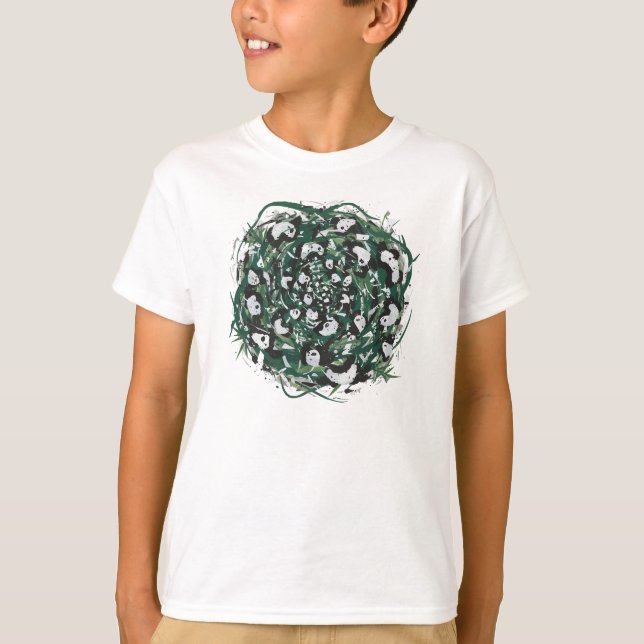T-shirt Panda-monium (Devant)