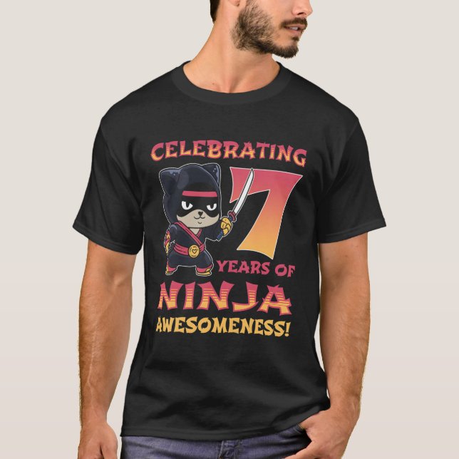 T-shirt Panda Ninja I M 7 Sept Ninja 7E (Devant)