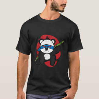 T-shirt Panda Ninja Kawaii