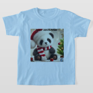 T-shirt Panda Noël