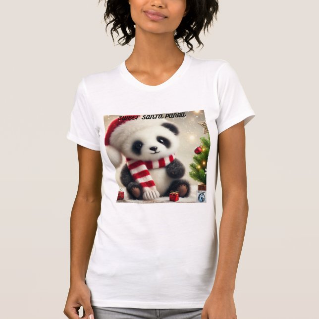 T-shirt Panda Noël (Devant)