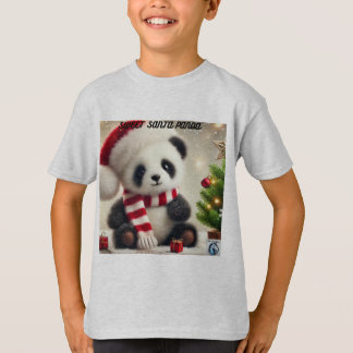 T-shirt Panda Noël