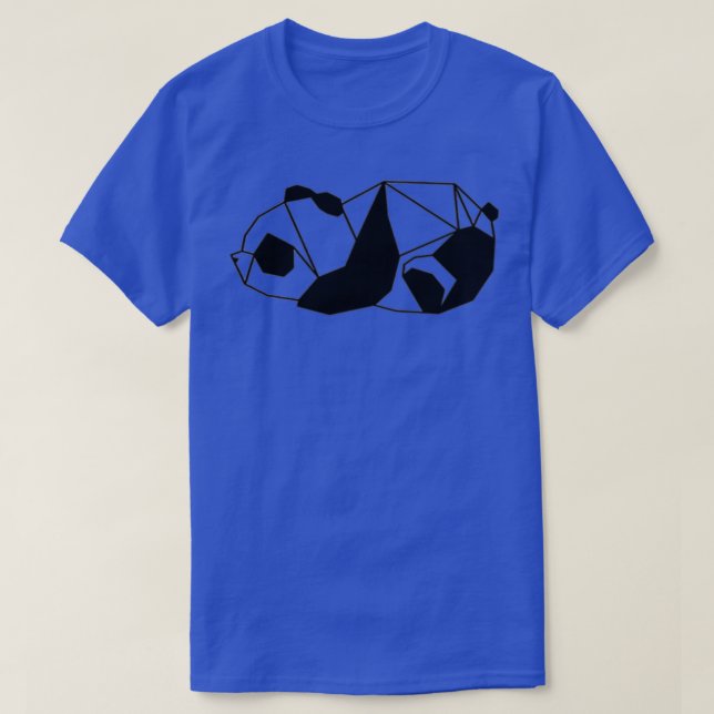 T-shirt panda origami 5 (Design devant)