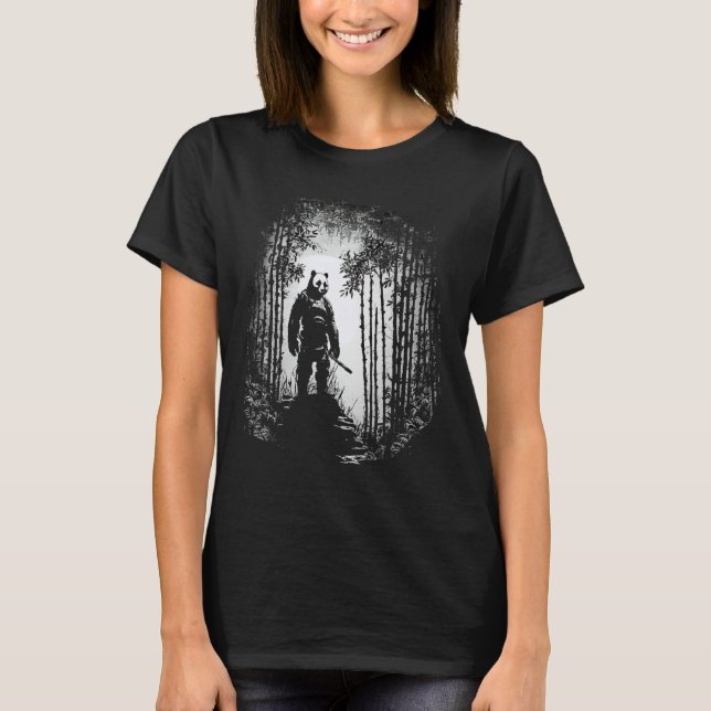 T-shirt Panda Ours Animal Art Panda 1 (Devant)