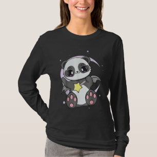 T-shirt Panda Ours Cute Avec Bébé Toy Rattle