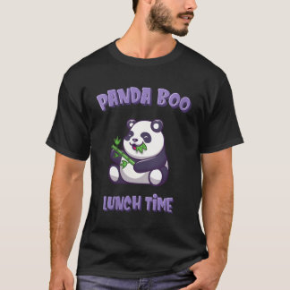 T-shirt Panda Pandaboo Manger Bambou Grass Lunch