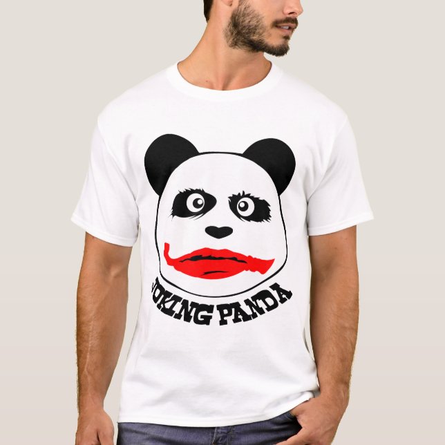 T-shirt panda, parodie drôle (Devant)