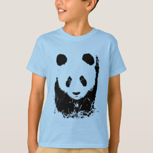 T-shirt Panda Pop Art