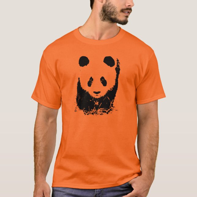 T-shirt Panda Pop Art (Devant)
