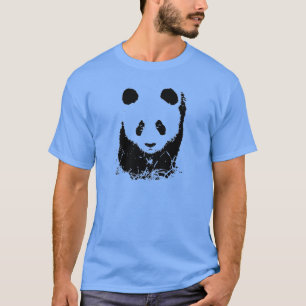 T-shirt Panda Pop Art