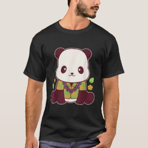 T-shirt Panda porte l'ours Hawaii Panda